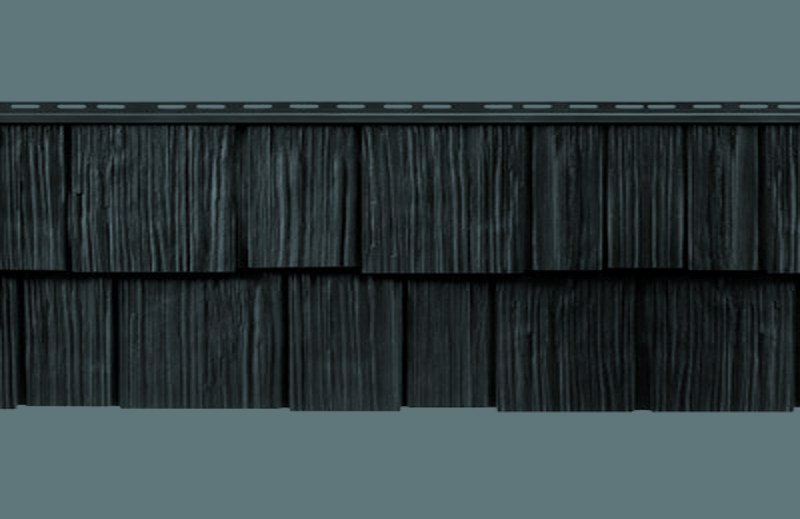 Mastic Cedar Discovery Portsmouth Blue siding color swatch (official Ply Gem color)