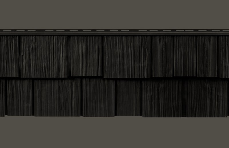 Mastic Cedar Discovery Woodland Retreat siding color swatch (official Ply Gem color)