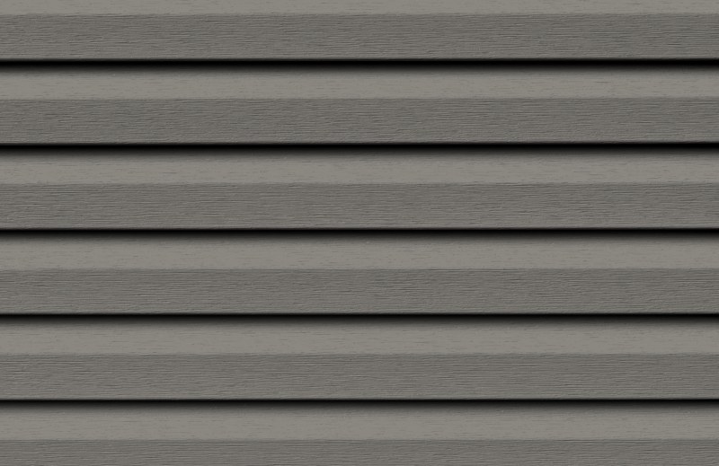 Exterior Portfolio Premium Pointe Greystone siding color swatch (official Westlake Royal color)
