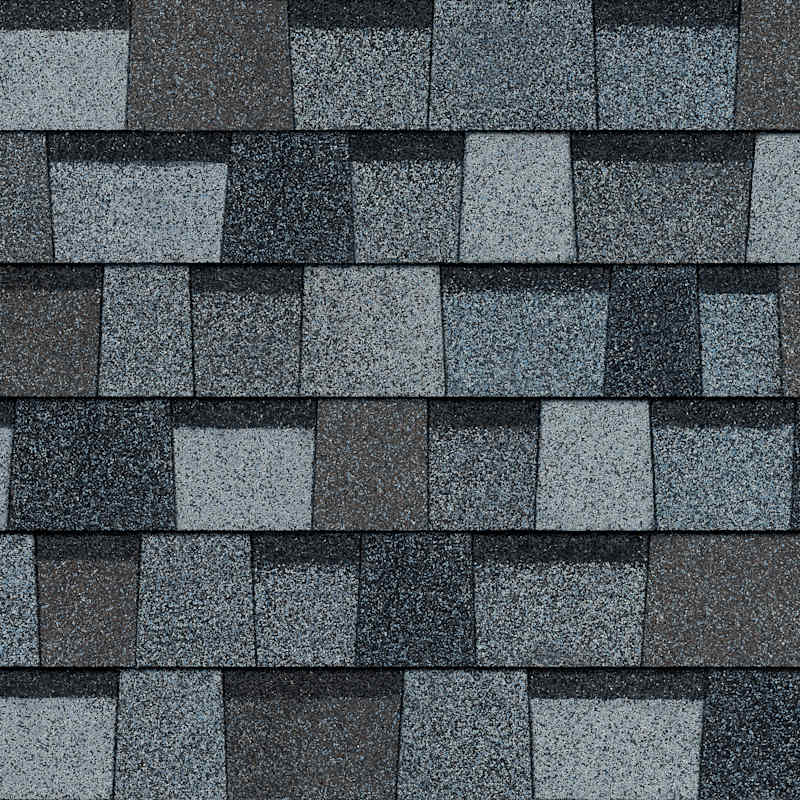 Owens Corning TruDefinition Duration Designer Pacific Wave shingle color swatch