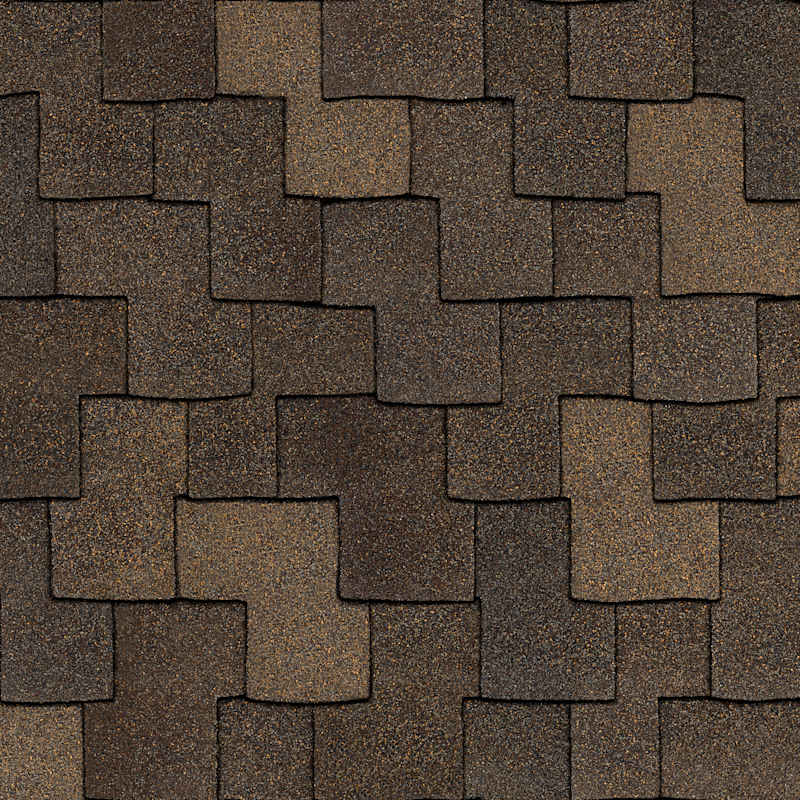 Owens Corning Woodmoor shingles — official swatch