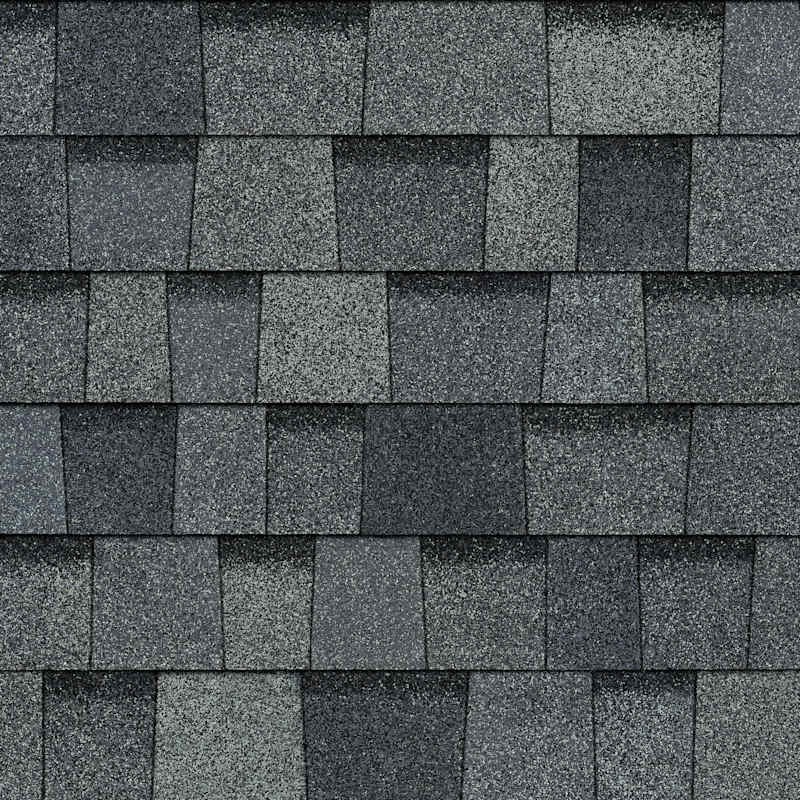 Owens Corning Duration STORM shingles — official swatch