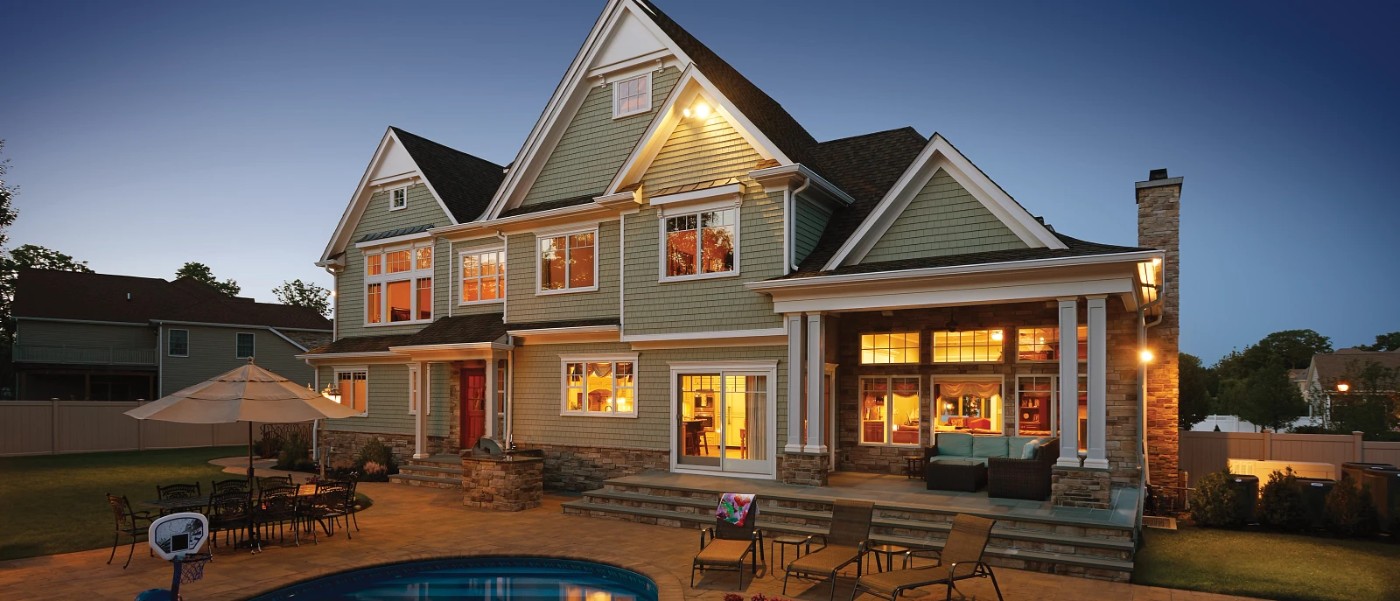 Completed residential exterior restoration project