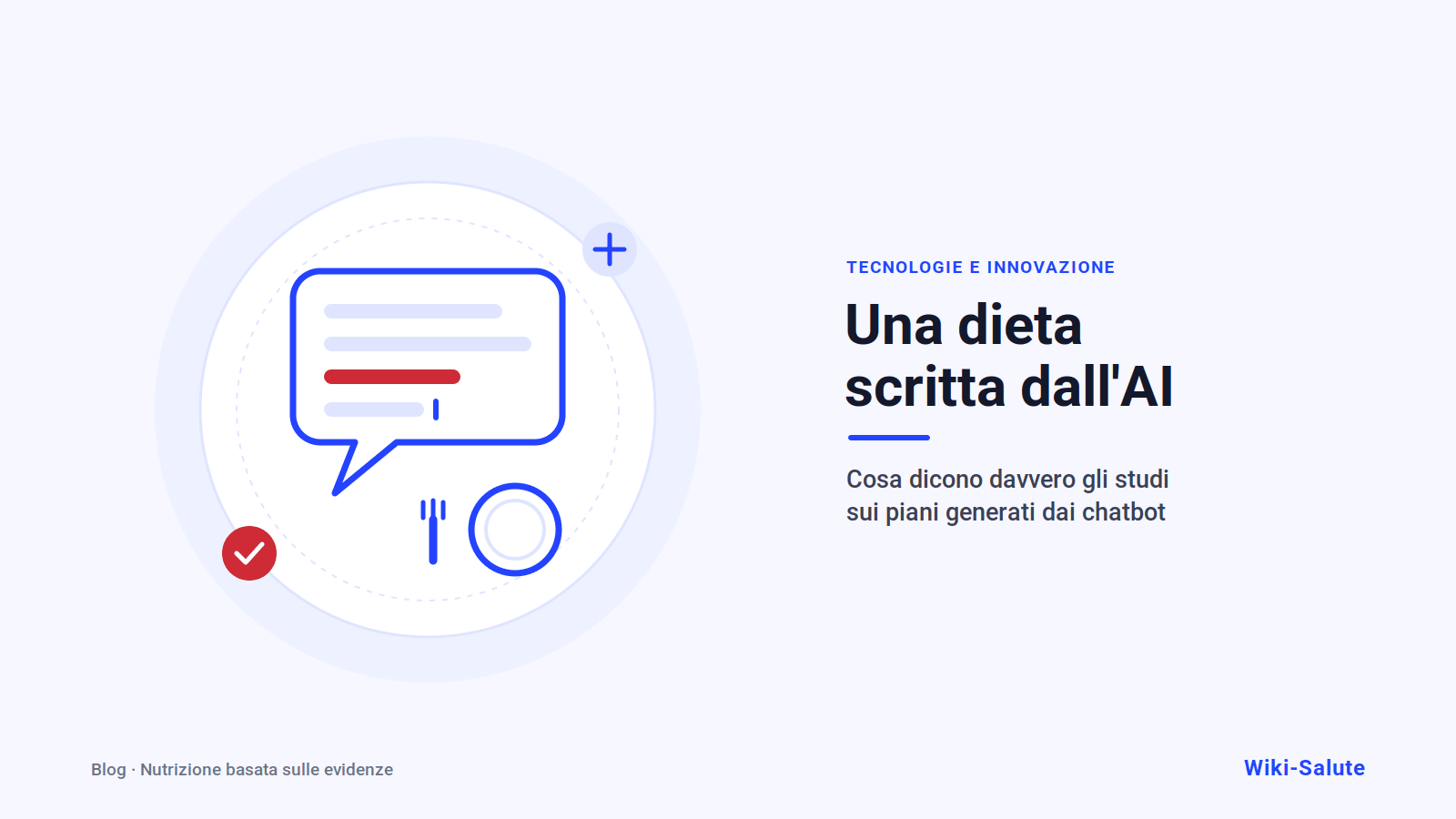 Una dieta scritta dall'intelligenza artificiale
