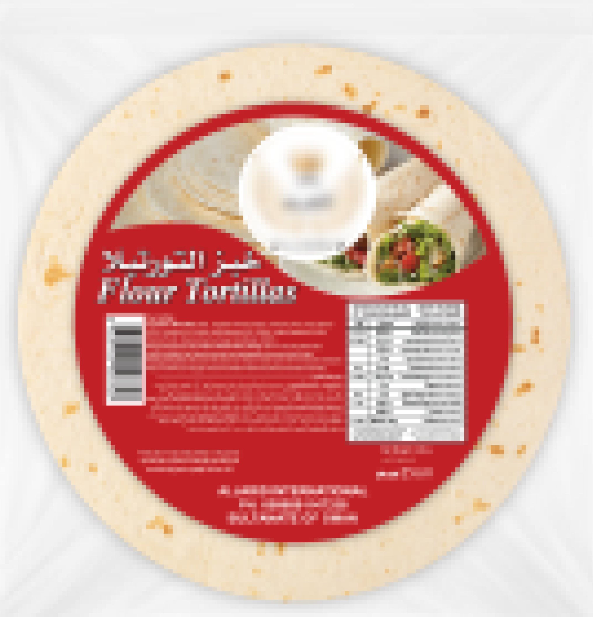 Package of flour tortillas with red label and image of wrapped tortilla with fresh vegetables.