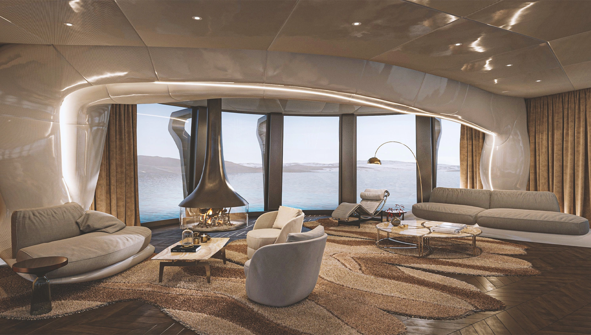 Modern Luxury Yacht Design