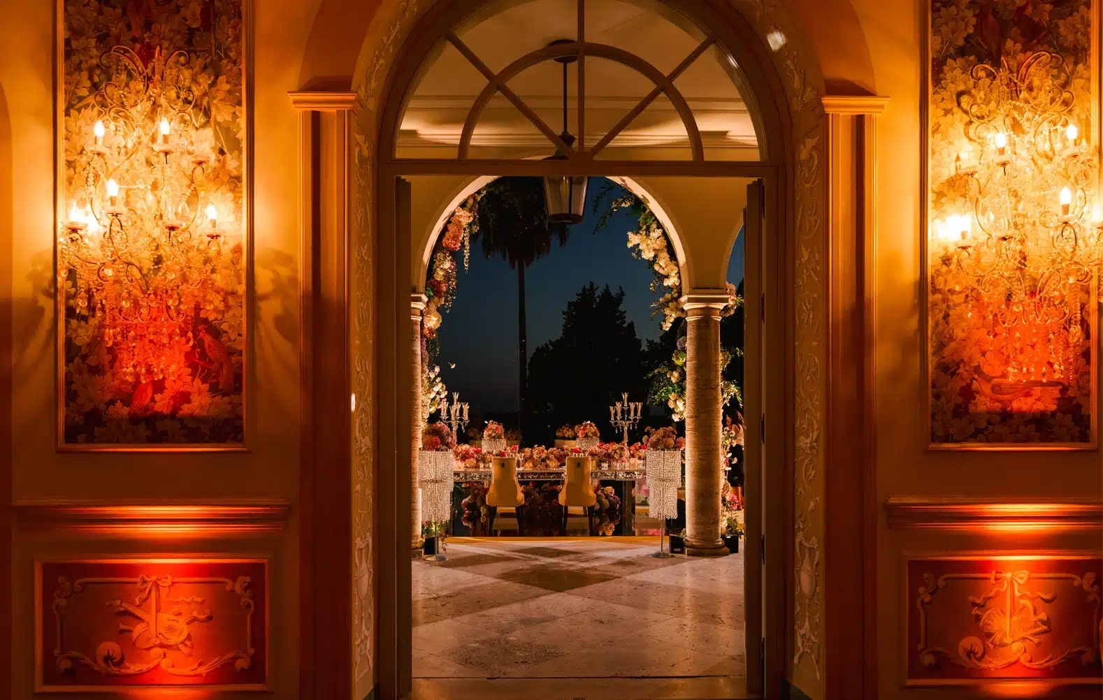 Luxury Wedding Villa Miani Rome Indoor