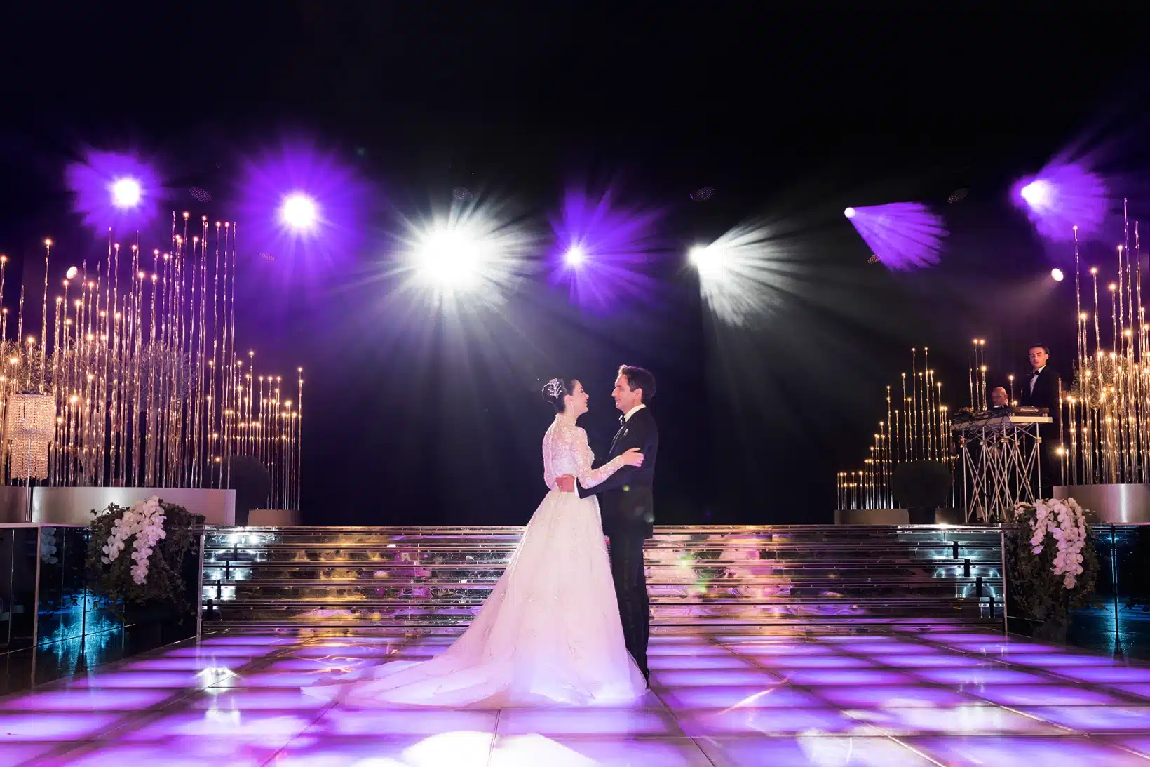 Luxury Wedding Monte Carlo Indoor Celebration
