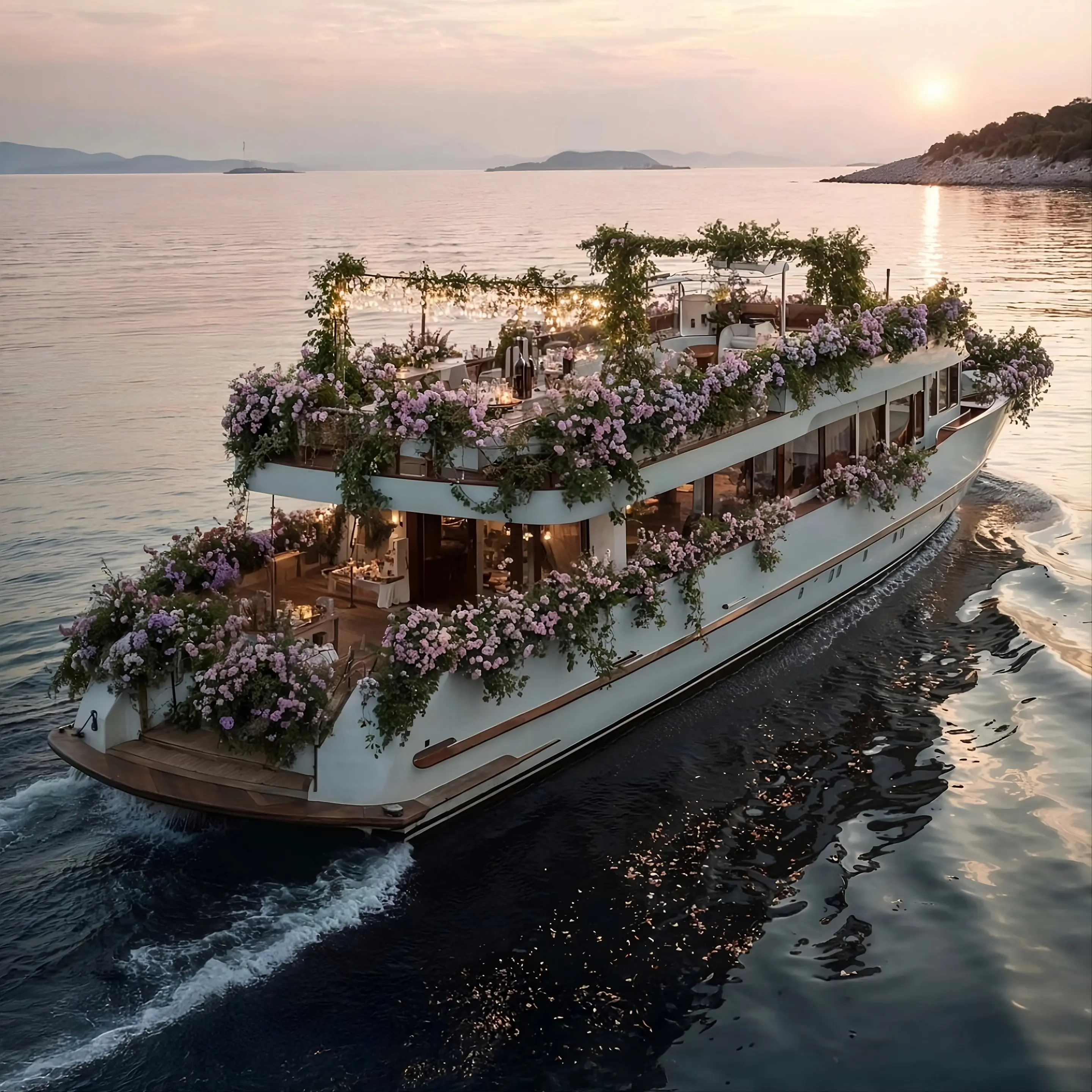 Luxury Desintation Events in the Sea