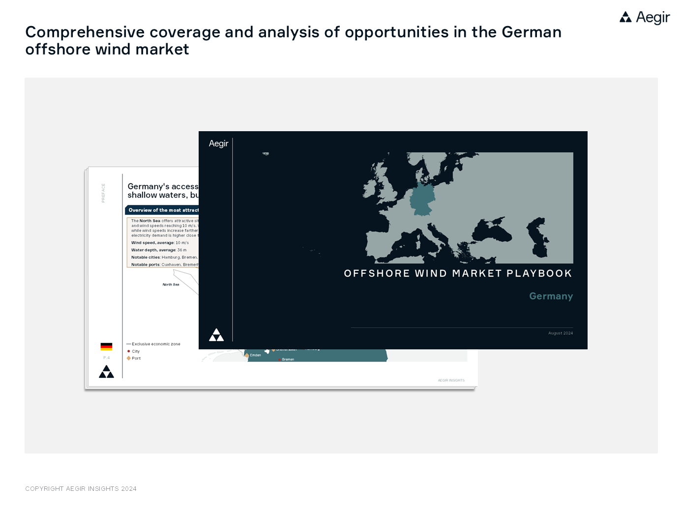 Are you trying to make sense of results from the latest German offshore wind auction? Reach out to us to learn more about our German Market Playbook.