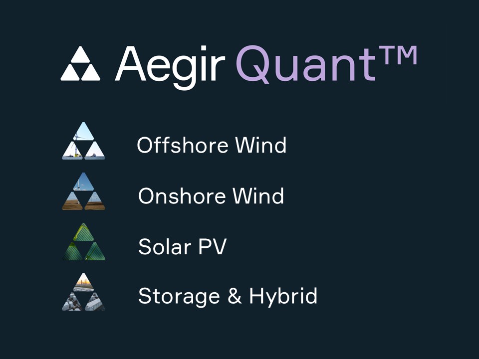 Going beyond offshore: Expanding Aegir Quant™ across onshore renewables, storage and hybrid assets