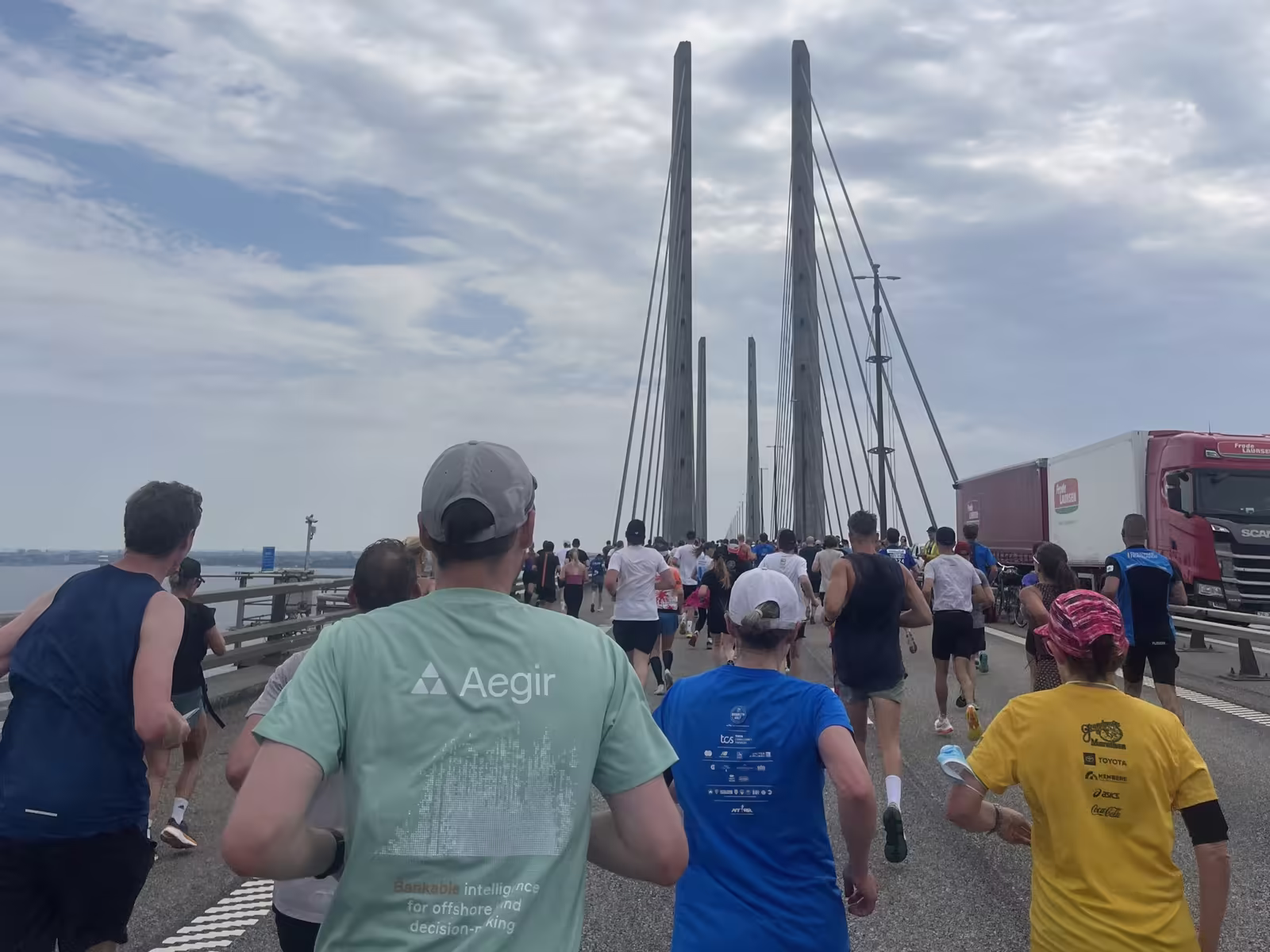 Aegir Insights participating in the Bridge Run 2025