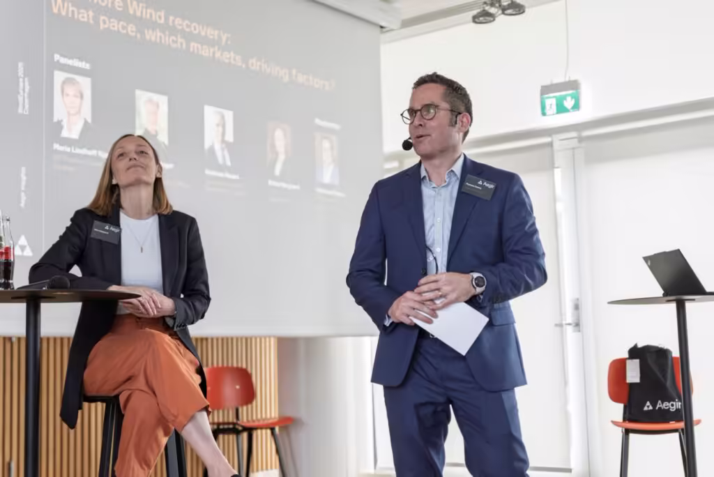 Images from Aegir Insights' exclusive event during WindEurope 2025 in Copenhagen