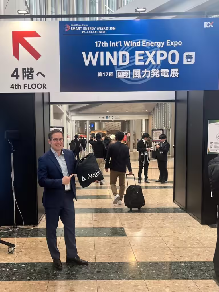 Aegir Insights at WindExpo in Tokyo, Japan 2026