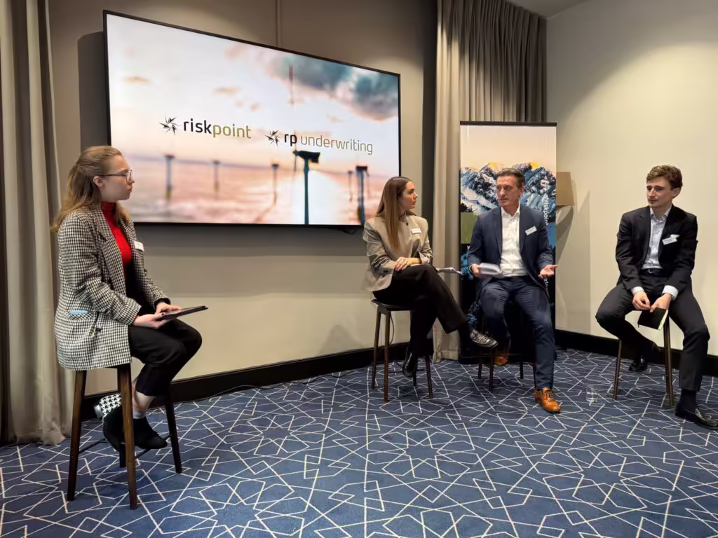 David Vestergaard Thomsen joined a panel hosted by The RiskPoint Group how today's geopolitical and macroeconomic environment is reshaping risk and investment in offshore wind. 