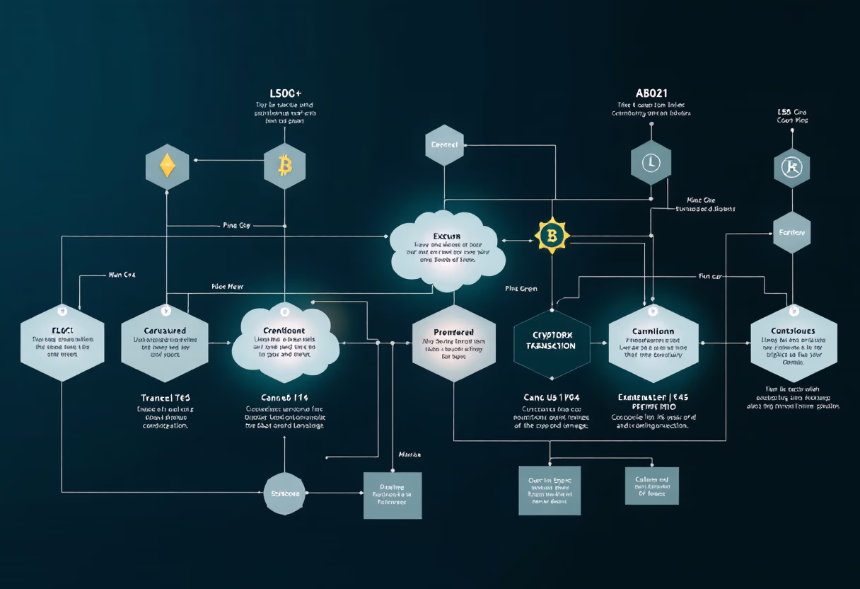 image of a digital diagram or flowchart