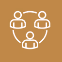 Zusammenarbeit-Symbol