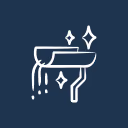 Dachrinne-Symbol