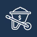Schubkarre-Symbol