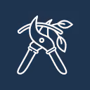 Gartenschere-Symbol