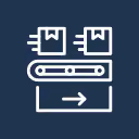 Förderband-Symbol (Logistik)