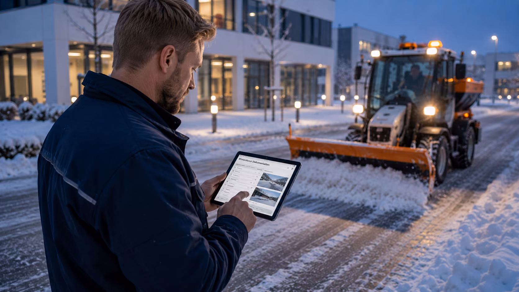 Winterdienst mit Dokumentation