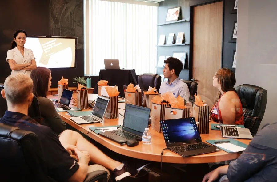 Session de formation en entreprise animée par Learn Room
