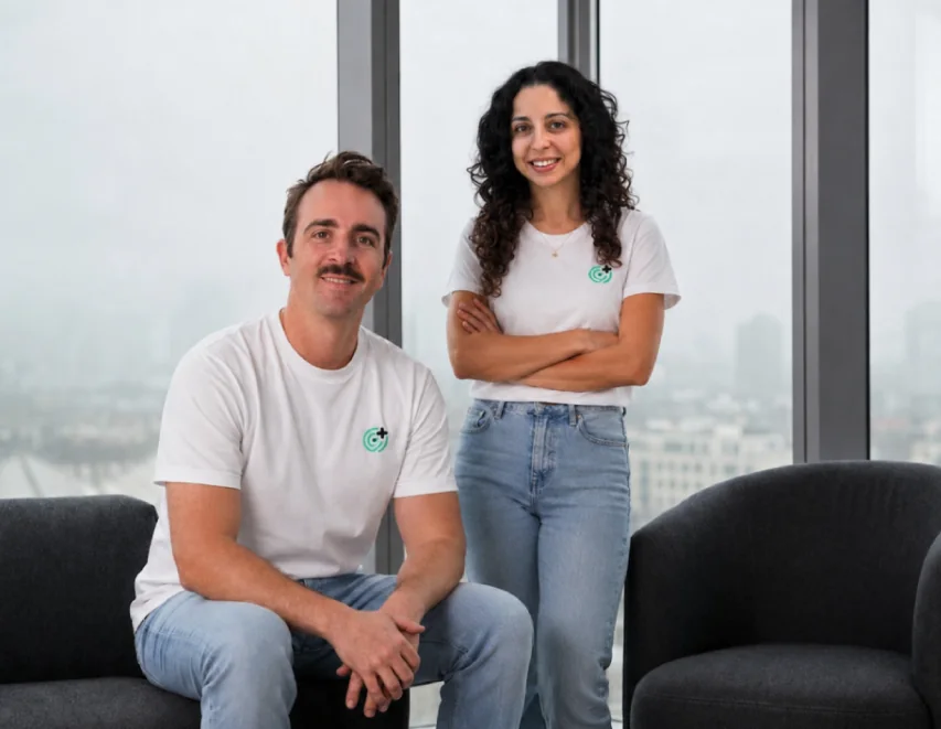 Ludovic Bobée et Ahlem Kebir, fondateurs de Learn Room, dans les bureaux