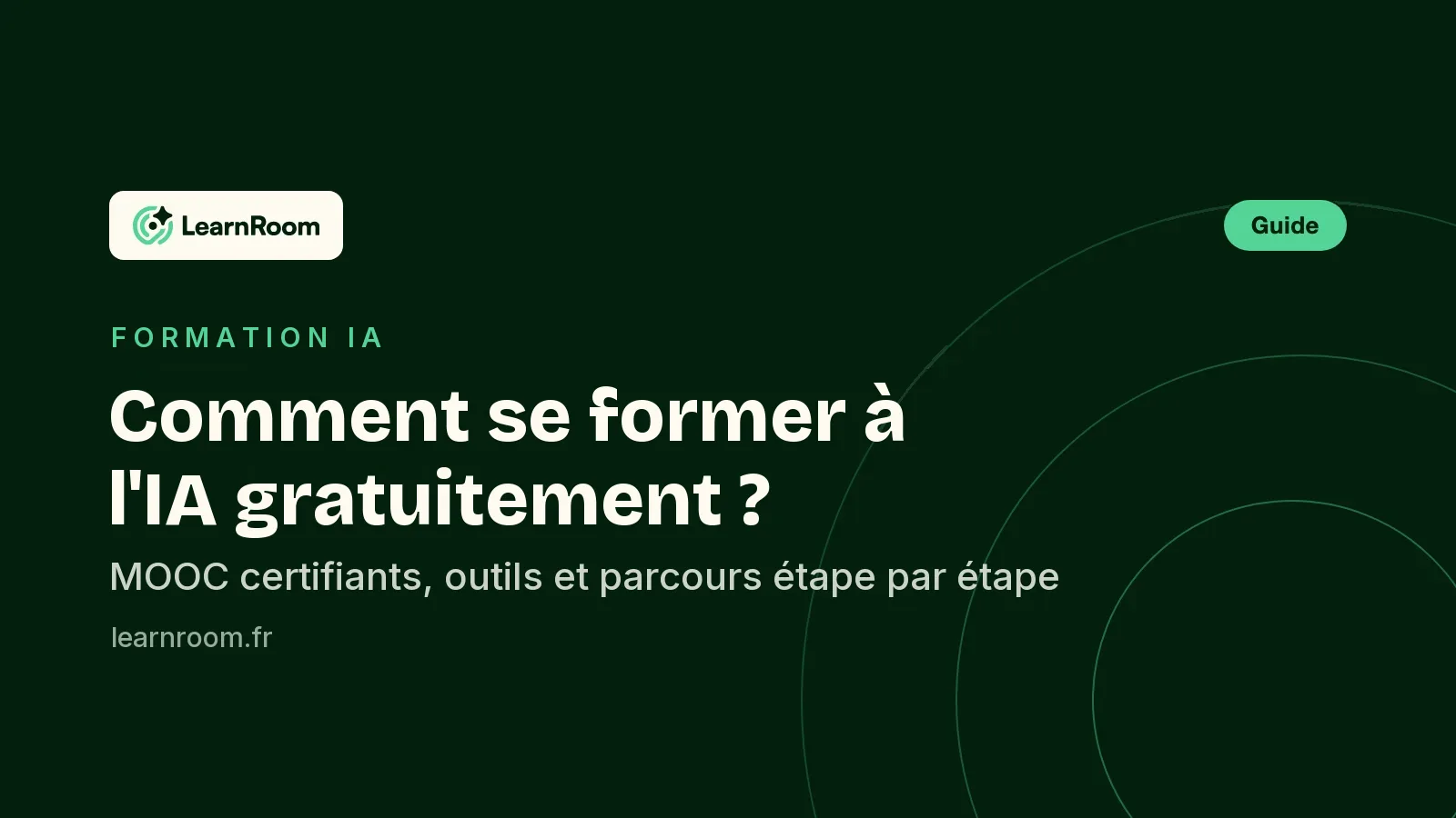 Comment se former à l'IA gratuitement en 2026 : le guide complet