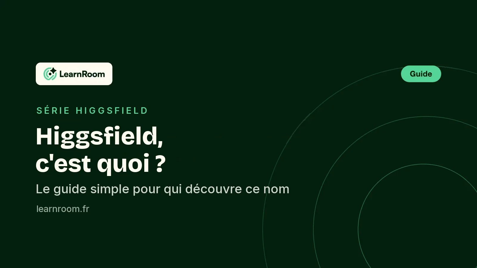 Higgsfield, c'est quoi ? Le guide pour qui n'y connaît rien