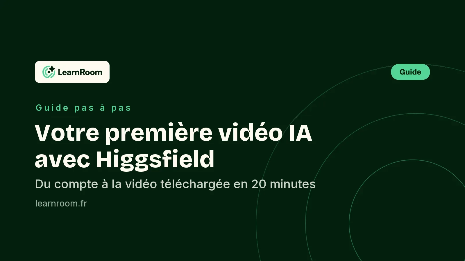 Votre première vidéo IA avec Higgsfield en 20 minutes