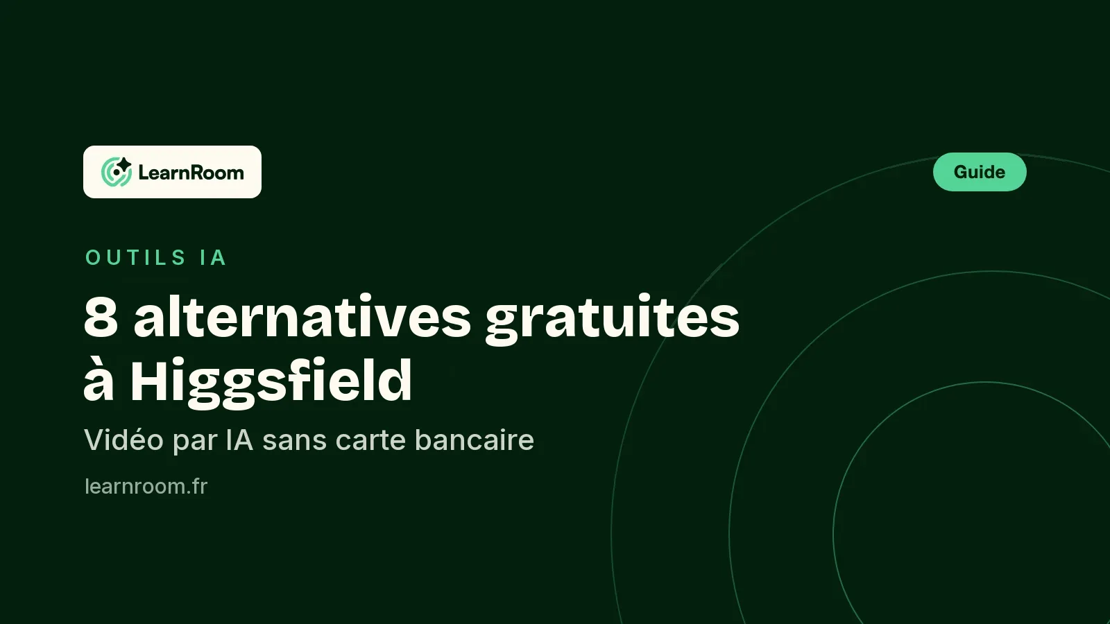 8 alternatives gratuites à Higgsfield, sans carte bancaire