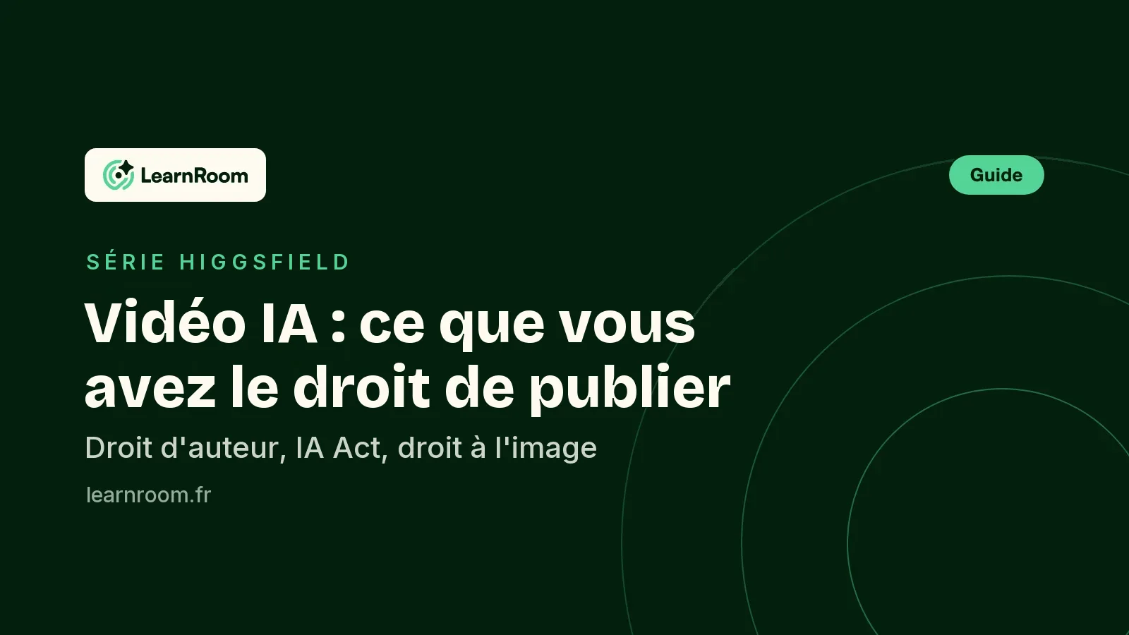 Vidéo générée par IA : ce que vous avez le droit de publier