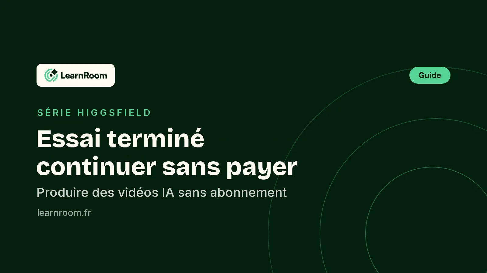 Essai terminé : continuer la vidéo IA sans payer