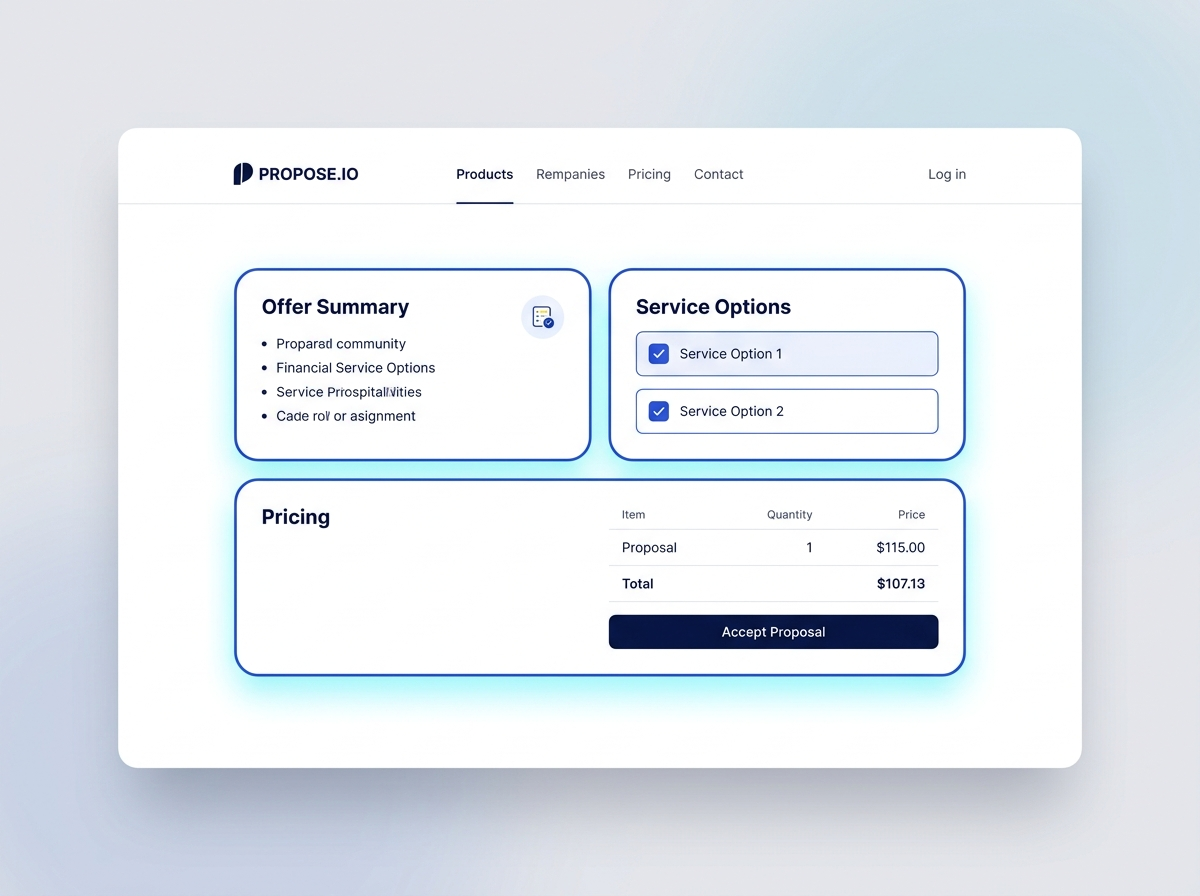 Proposal workspace structure preview