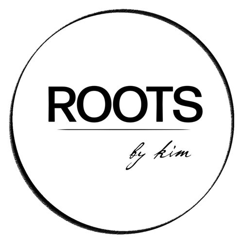 Logo Roots by Kim, huisstijl ontworpen door Studio Switsj