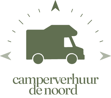 Logo Camperverhuur De Noord, huisstijl ontworpen door Studio Switsj