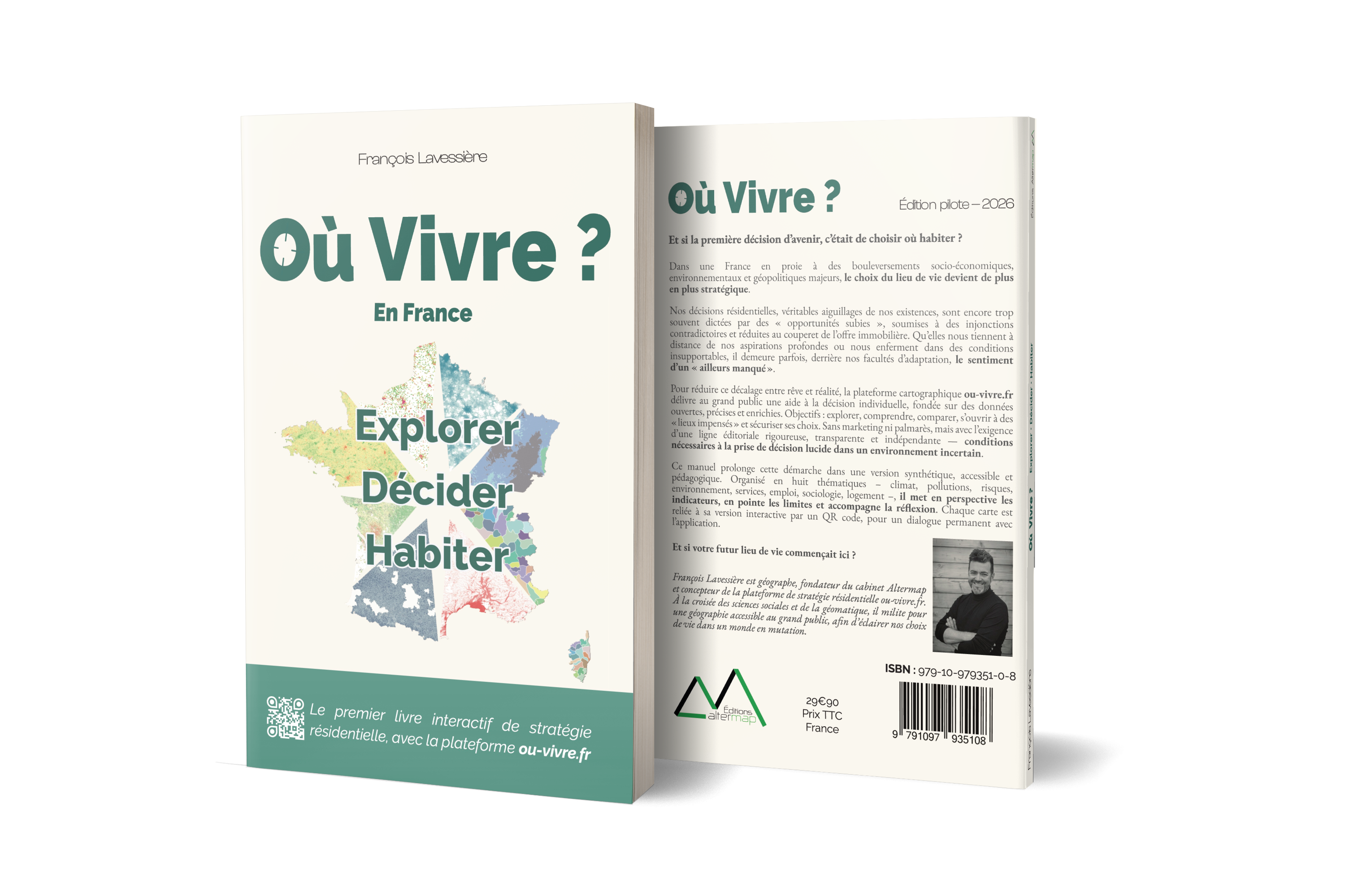 Couverture du livre Où Vivre ? Rendre les cartes habitables, face et dos
