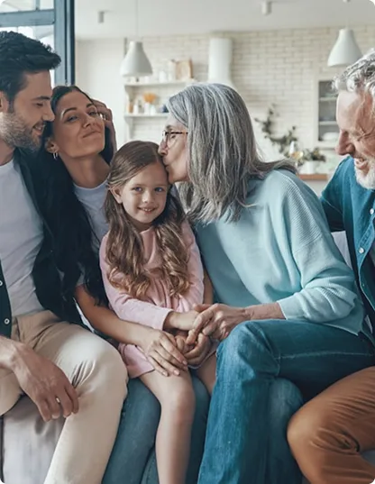 Famille accompagnée par Abundeus pour organiser la transmission et succession de son patrimoine.