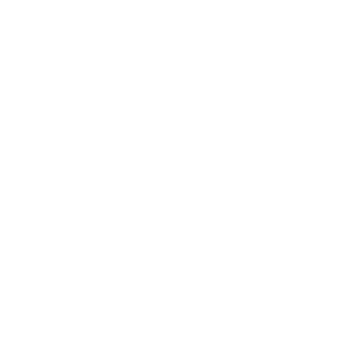 White outlined drawing of two textured stress balls with motion lines and sparkles on a black background.