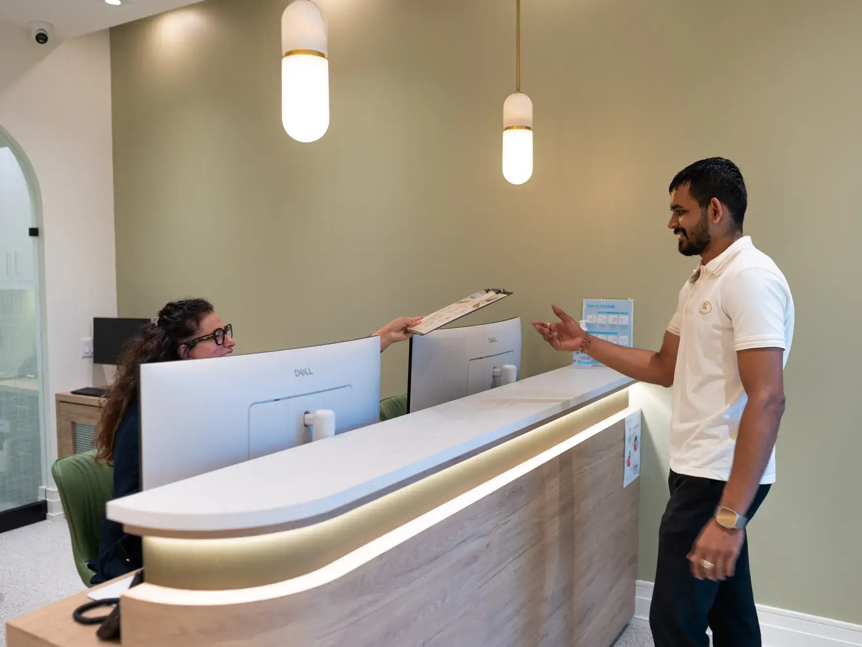 Patient at Stouffville Dental Arts in Whitchurch-Stouffville, ON