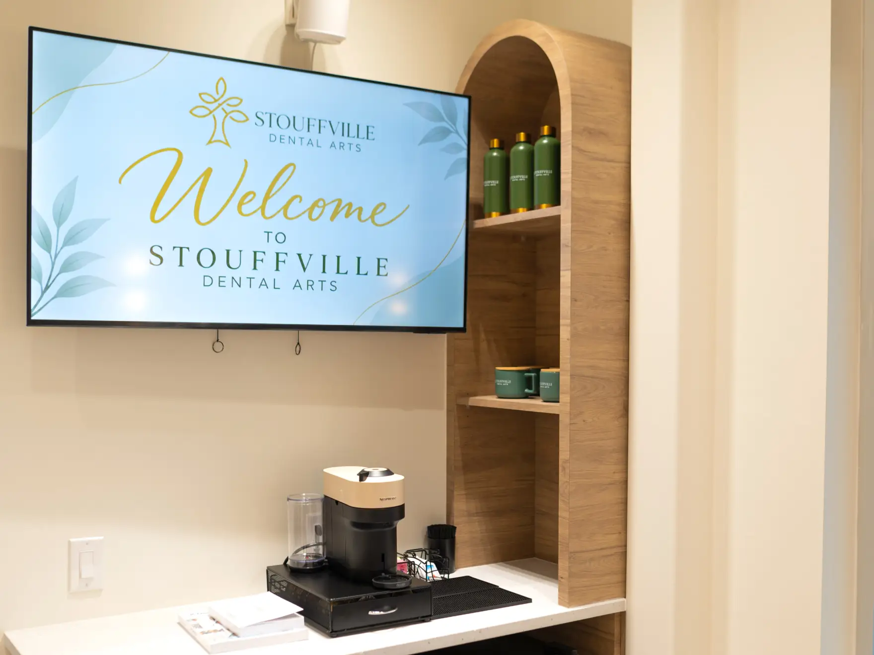 Stouffville Dental Arts coffee bar