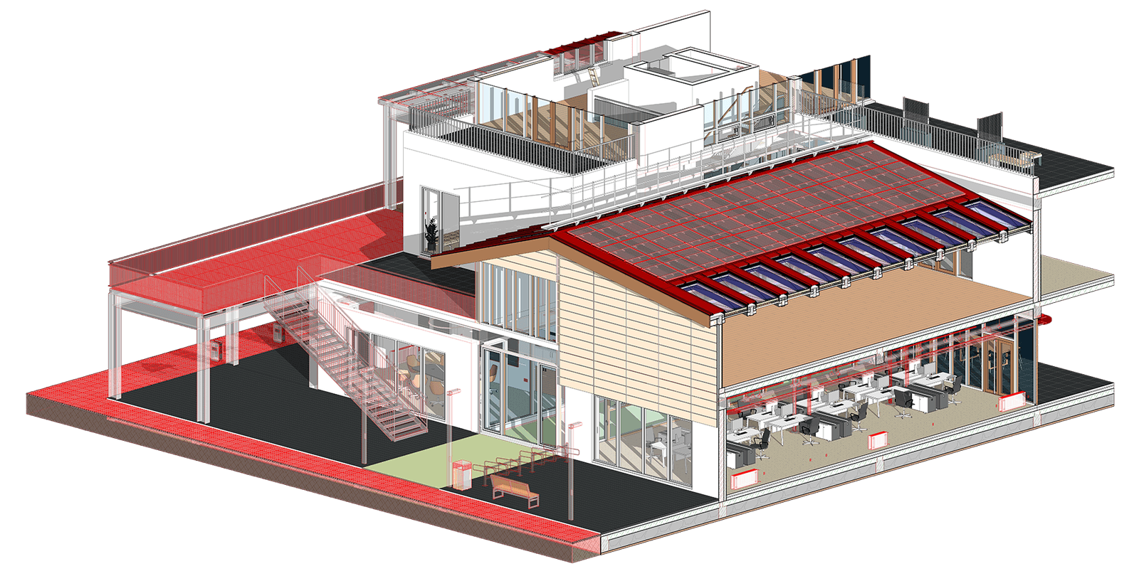 Architecture model LOD400