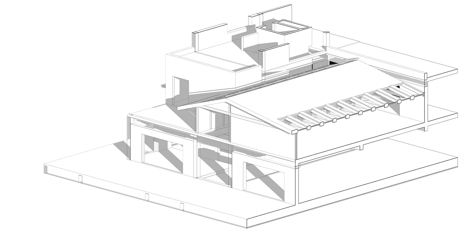 Architecture model LOD100