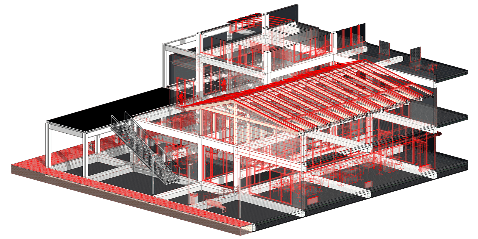 Structure model LOD300