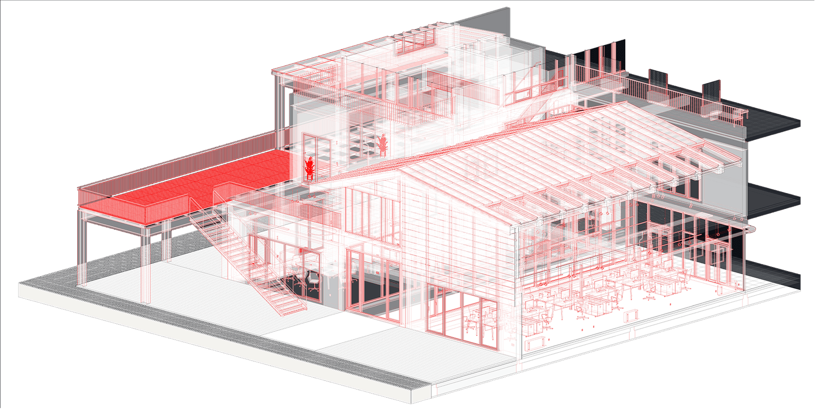 Landscape model LOD200