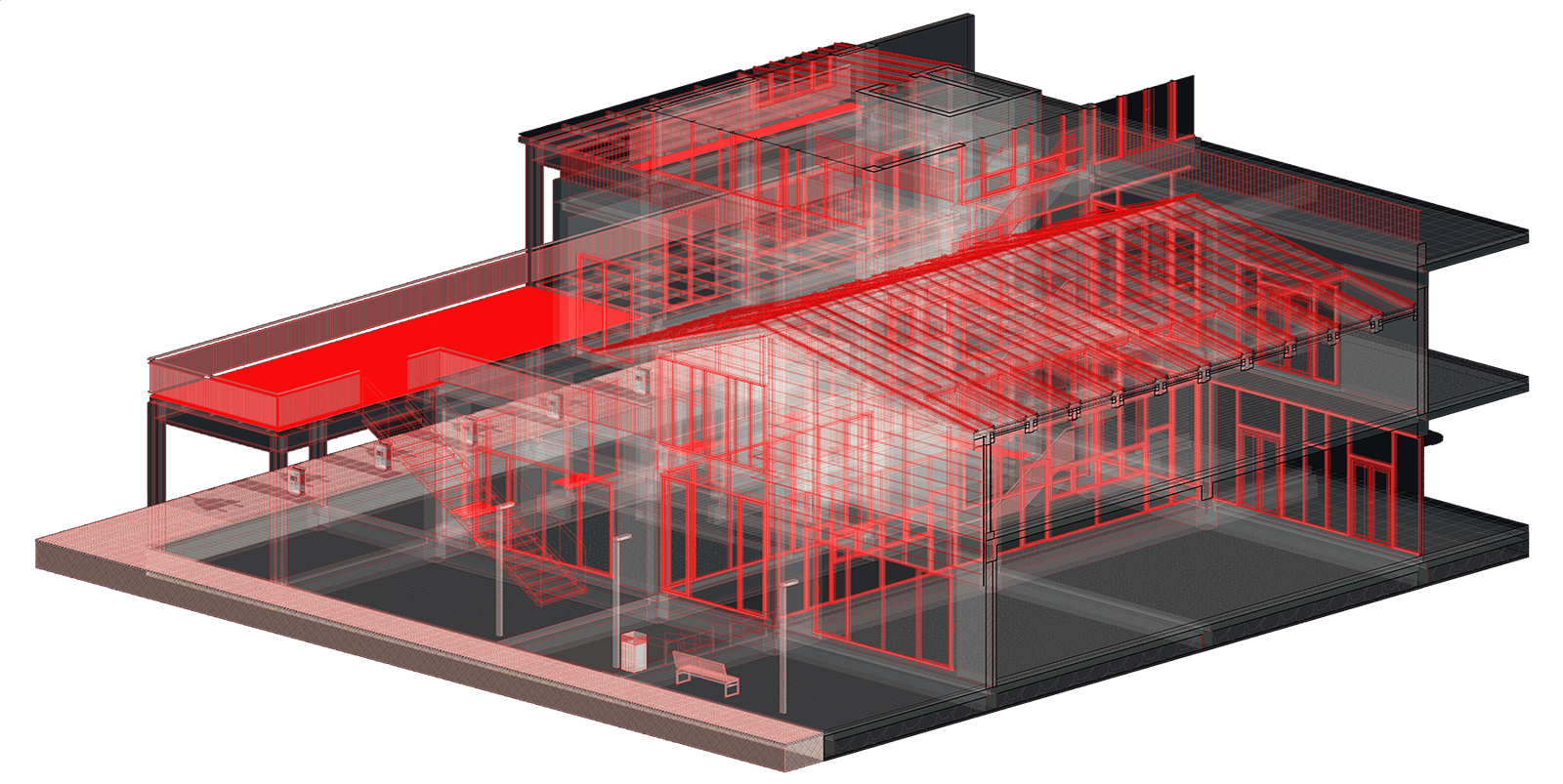 MEP model LOD100