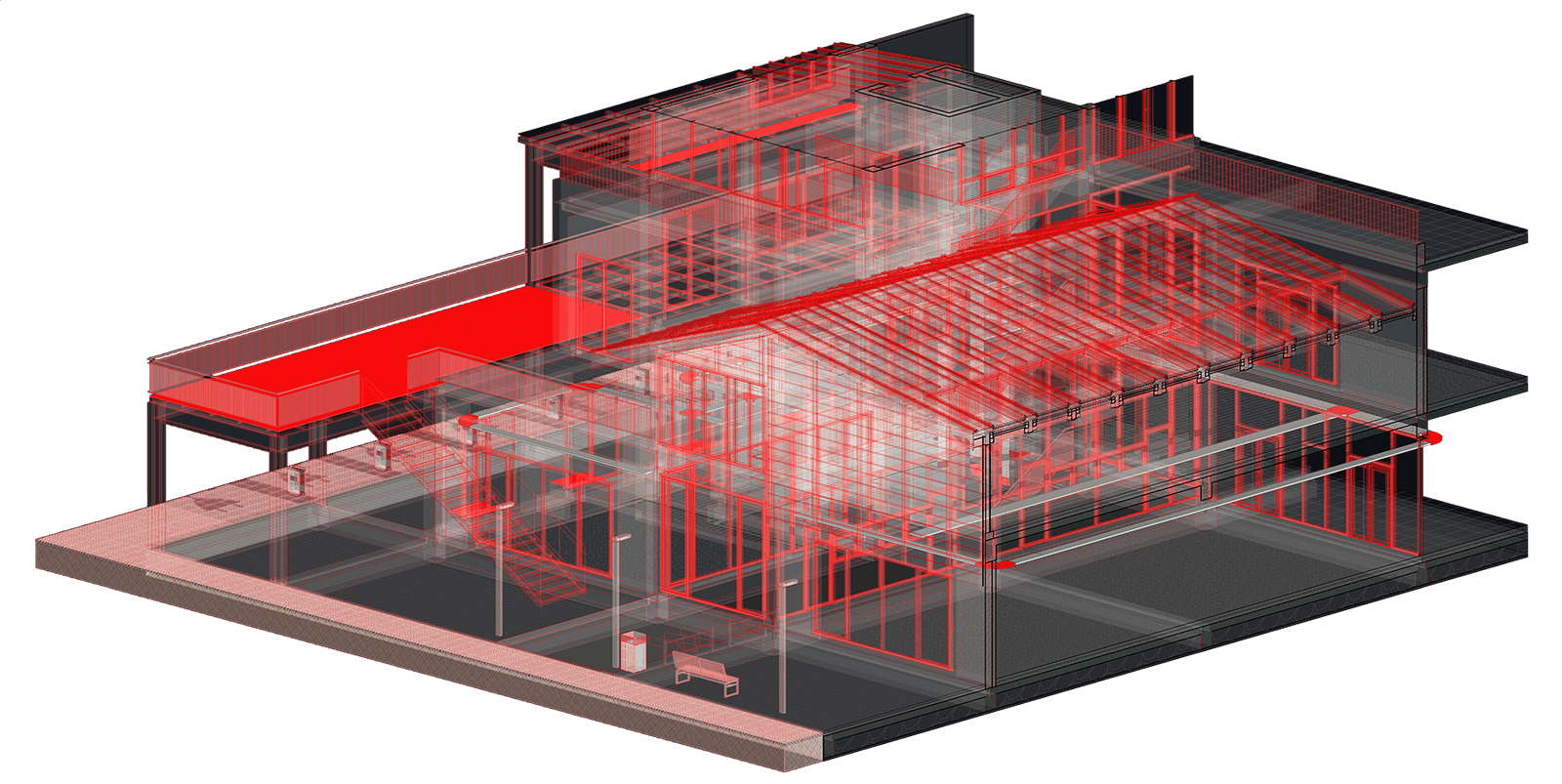 MEP model LOD200