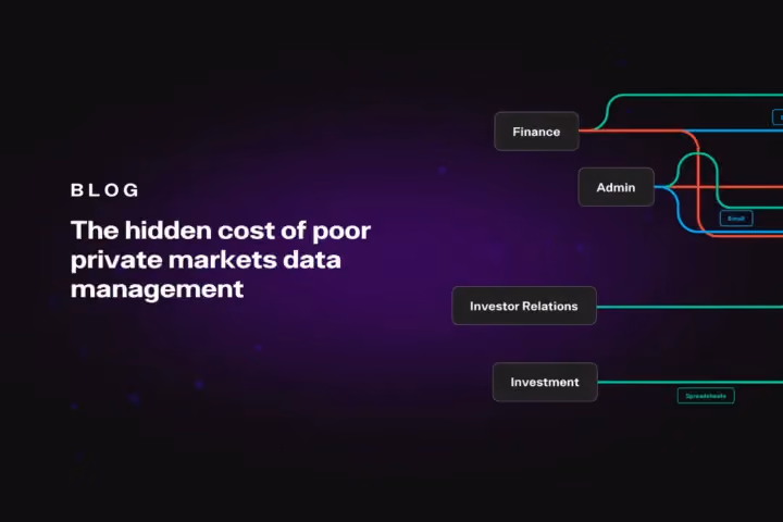 The hidden cost of poor private markets data management