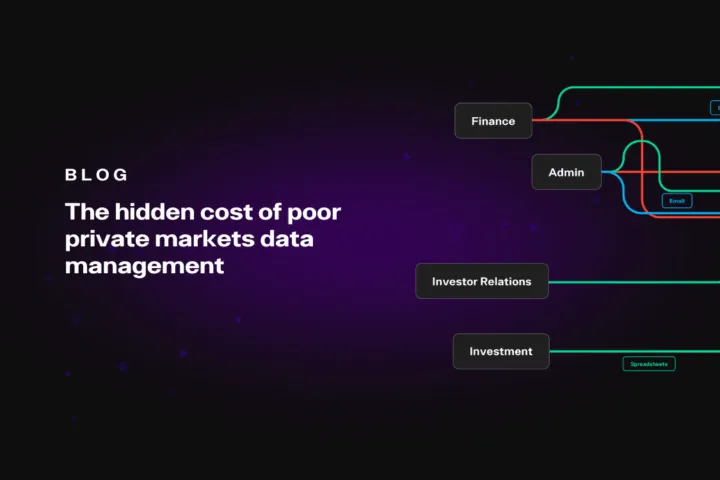 The hidden cost of poor private markets data management